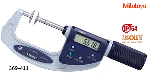 B0416-002-三豐-369-411數顯盤型千分尺 0-30 IP54 Q型（